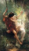 Pierre-Auguste Cot Springtime1 china oil painting artist